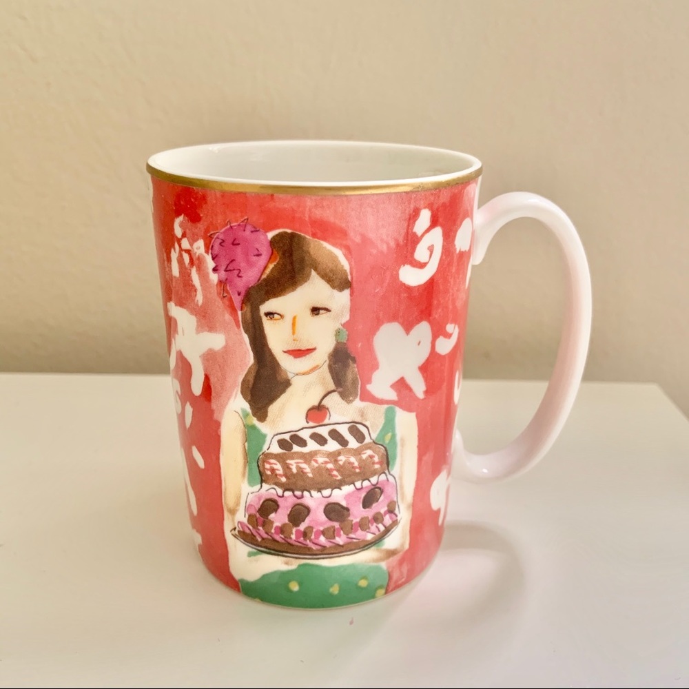 Kate Spade Just Desserts Lenox Mug